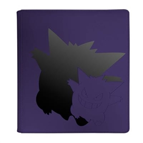 Elite Series Gengar - 12 Pocket - Zippered A4+ Pro-Binder - Pokemon Mappe